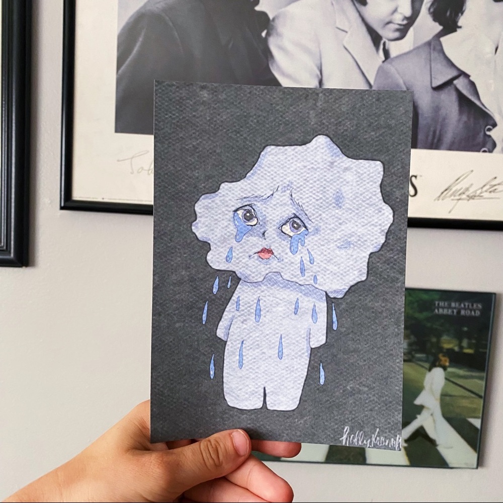 “Sad Cloud” Art Print